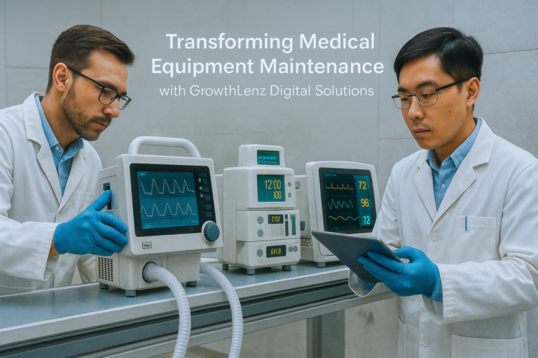 Transforming Medical Equipment Maintenance with GrowthLenz Digital Solutions