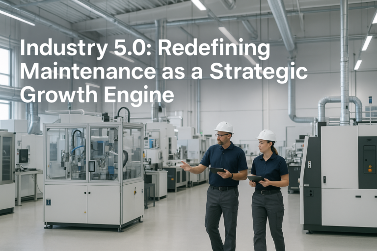 Industry 5.0: Redefining Maintenance as a Strategic Growth Engine